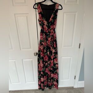 Pinkblush Floral Maternity Maxi Dress